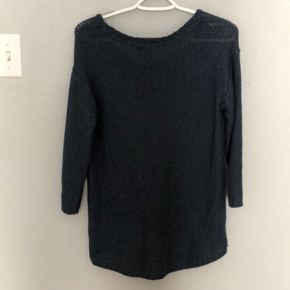 grey-blue sweater from anthropologie - Picture 3 of 3